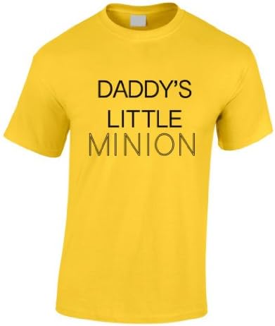 Blue Ivory Daddy's Little Minion Children's T-Shirt Youth