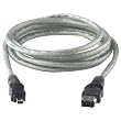 Belkin 14FT IEEE 1394 Firewire 4Pin/6Pin 400 MBPS 28 Awg Ice