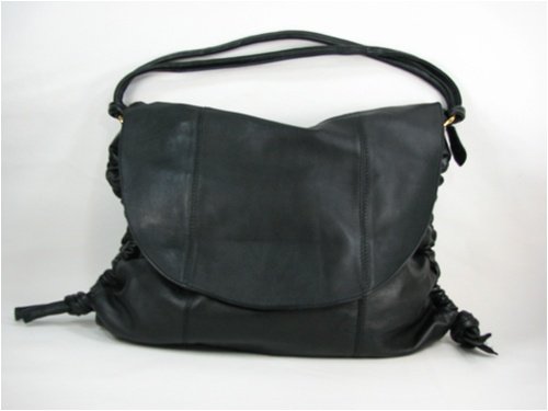 Black Leather Purse