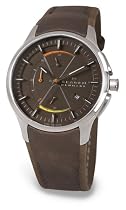 Skagen Men's Sport Collection Chronograph Brown Leather Watch #745XLSLD
