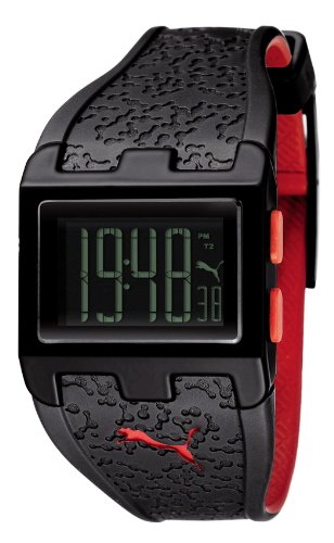 Puma Time Herrenuhr FLUX-S BLACK RED A.PU910372002