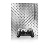 Diamond Plate Design Protector Skin Decal Sticker for PS3 Playstation 3 Body Console