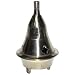 Brass Incense Burner with Side Vents and Chimney for Cone Incense