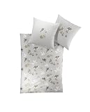 Irisette 8094_99 Luna Soft-Jersey Bettw&auml;sche 135 x 200 cm,  schwarz