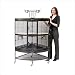 Large Corner Bird Cage in Black