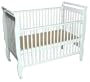 Monterey Sleigh Crib - White