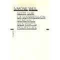 Note sur la suppression g�n�rale des partis politiques