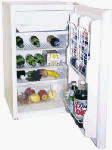  : Haier HSE04WNCWW  4.4 Cu. Ft. Refrigerator/Freezer/Can Dispenser. White