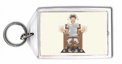 Electric Chair Keychain
