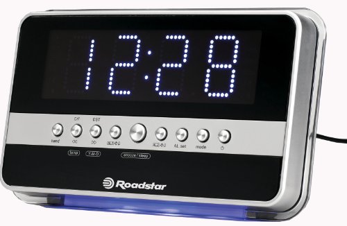 Roadstar CLR2619 Uhrenradio mit Dual-Alarm