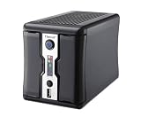zubehor 41838GUM%2B L. SL160  Thecus N2200 NAS Gehäuse mit 2x 8,9 cm  Festplatten Slots
