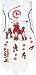 poodle25 - Qglove Love Poodle With RedGray Argyle Ladies Golf