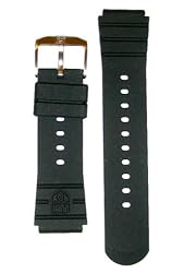 Luminox DPB 22 mm Black Polymere Replacement Band for 3000, 3900, 3100, 3200, 3400, and 3600 series