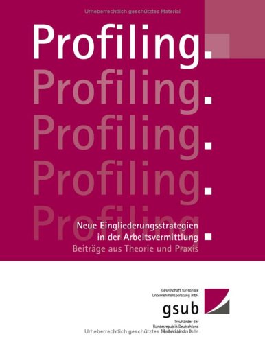Cover image : Profiling.