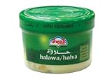 Al Wadi Halawa, with Pistachios, 16-Ounce Container (Pack of 4)