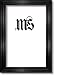 11x17 / 11'' x 17'' Frame for Picture Photo or Poster, Solid Wood, Black, style #626