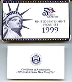 1999 United States Mint Proof Set With State Quarters