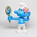 SMURF スマーフ Plastoy社製レジンフィギュア　うっとりスマーフ_s-1