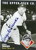 Virgil Trucks Autographed/Hand Signed 1994 BAT Upper Deck baseball card Detroit Tigers