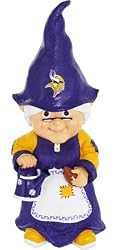 Forever Collectibles NFL Minnesota Vikings Team Female Gnome