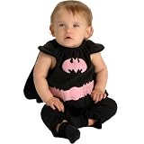 : Batgirl Bib Newborn Infant Halloween Costume (Newborn)