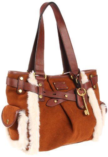 Fossil Adrina Suede Shopper