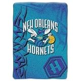 New Orleans Hornets 60''X80'' Royal Plush Raschel Throw Blanket