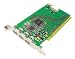 LaCie PCI  Firewire400 card for Mac & PC, 3 ext and 1 int port ( 107355 )