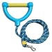 WATER SKI DOG LEASH BLUE/YELLOW