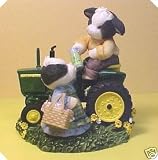 Enesco Mary's Moo Moos John Deere Farm Couple / Lunch 107919