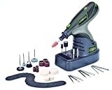 Genesis GLHT72-65 7.2V Lithium-Ion Rotary Tool with 65 Accessories Grey
