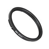 Fotodiox Hasselblad Bayonet 60 B60 - 62mm Step Ring, Anodized Black Metal Filter Adapter Ring