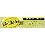 DeBoles Gluten Free Corn Pasta, Spaghetti Style, 8 Ounce