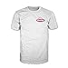 Official Berkley Mens Cotton Double Basic Logo Graphic Printed Short Sleeve T-shirt