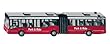 Siku - 1617 - V�hicule sans piles  -  Bus articul� - 1,64 �me
