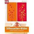 Silhouetten-Bilder. Trendige Acrylmalerei auf Keilrahmen