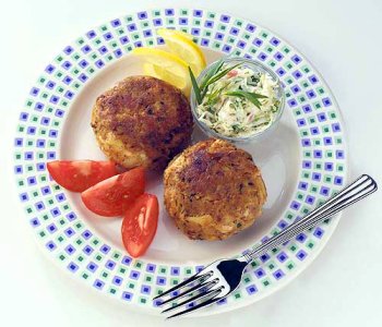 The Crab Place 4 oz. Maryland Crab Cakes by CrabPlace.com