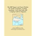 The 2007 Import and Export Market for Textile Tarpaulins, Awnings, Sunblinds, Tents, Boat Sails, and Camping Goods in... by Parker, Philip M.