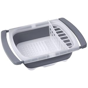 Click to buy Cool Kitchen Gadget: Progressive International Collapsible Over the Sink Dish Drainer from Amazon!
