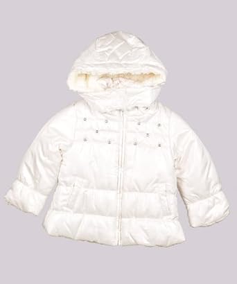 London Fog Girls Fur Stone Jacket