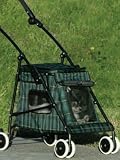 Guardian Gear Dog Stroller - Green Plaid