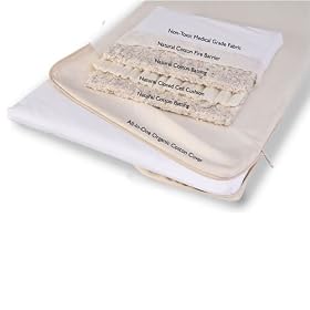 All-in-One Organic Cotton Cradle Mattress Coverlet