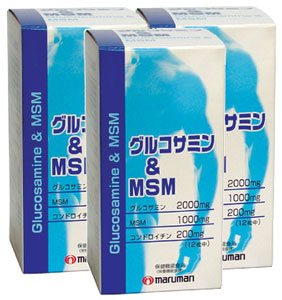 グルコサミン＆MSM(コンドロイチン配合)＊マルマンバイオ