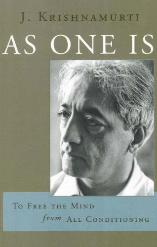 As One Is: To Free the Mind from All Conditioning under The Books Store