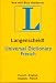 Book Langenscheidt's Universal French Dictionary: French-English English-French (Langenscheidt Universal Dictionary)
