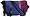 Night Blue/Night Blue/Mulberry Purple