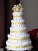 Just Diapers 5 Tier Baby Diaper Cake Baby Gift - Pink & Brown Dots