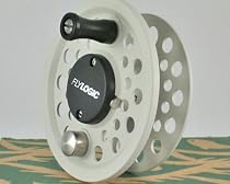 Fly Logic Premium Series Fly Fishing Fly Reel Spool FLP345S/P 3 - 4 - 5 Line Weight Aluminum Disc Drag Flyreel Spool - Platinum Color