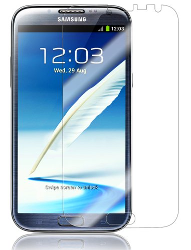 Skinomi TechSkin - Samsung Galaxy Note 2 (16GB, 32GB, 64GB) Screen Protector Ultra Clear Shield + Lifetime Warranty