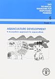 Aquaculture development. 4, Ecosystem approach to aquaculture